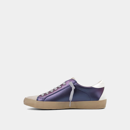 Mia Sneaker - Metallic Purple