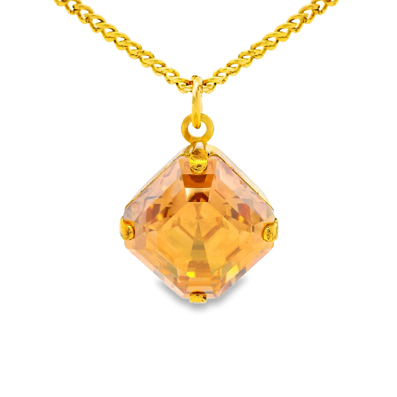 Nikki Necklace - Caramel