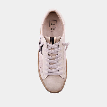 Paula Sneaker - Blush Denim