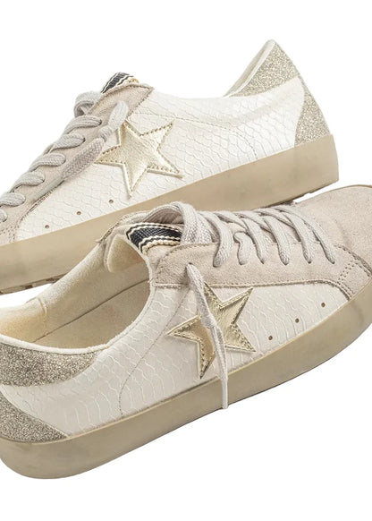 Paula Sneaker - Bone Snake