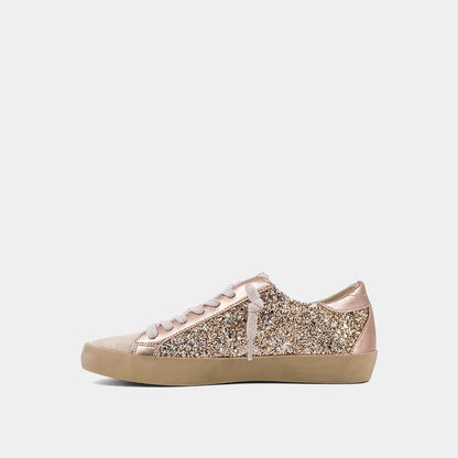 Paula Sneaker - Champagne Glitter