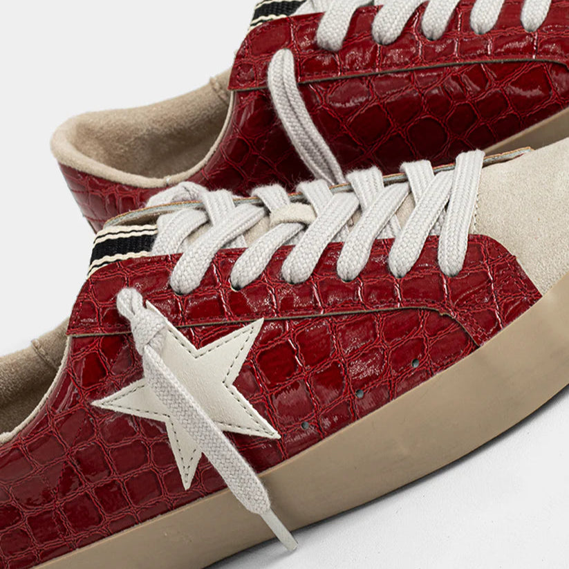 Paula Sneaker - Cherry