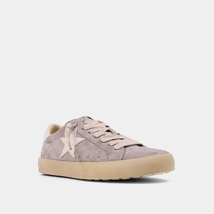 Paula Sneaker - Grey Suede