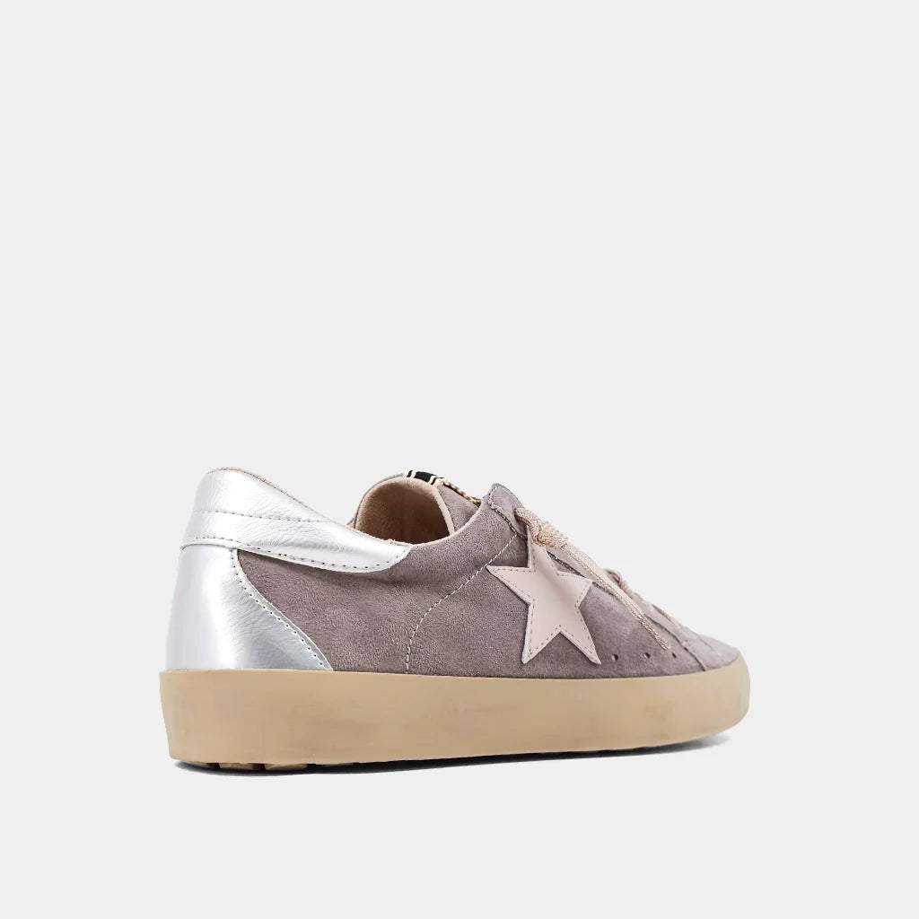 Paula Sneaker - Grey Suede