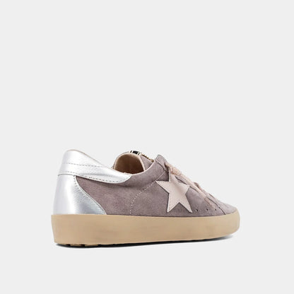 Paula Sneaker - Grey Suede