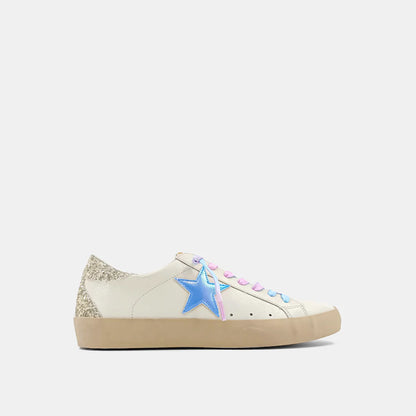 Paula Sneaker - Metallic Blue