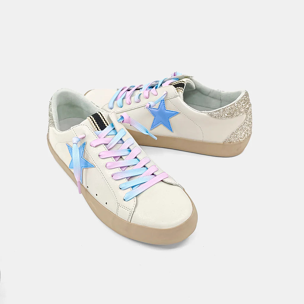 Paula Sneaker - Metallic Blue