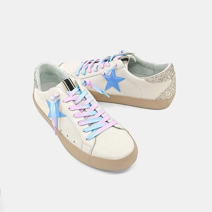 Paula Sneaker - Metallic Blue