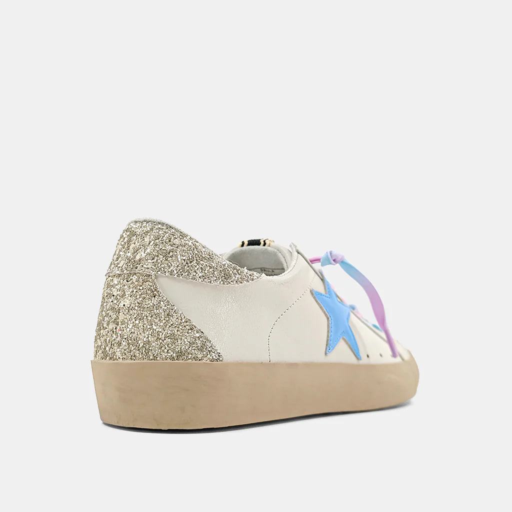 Paula Sneaker - Metallic Blue