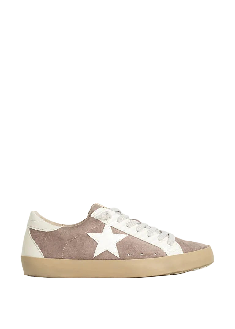 Paula Sneaker - Mink Suede