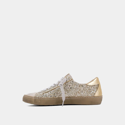 Paula Sneaker - Gold Glitter