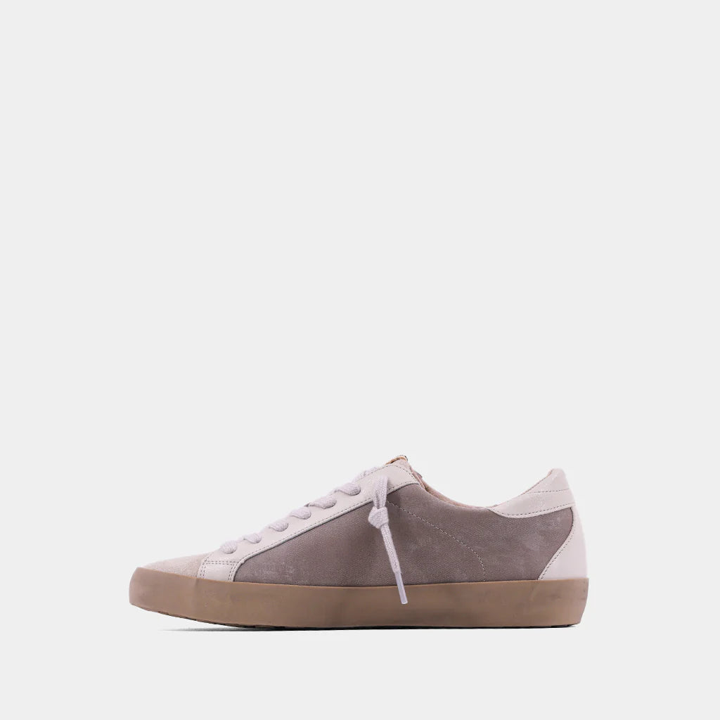 Paula Sneaker - Taupe Denim
