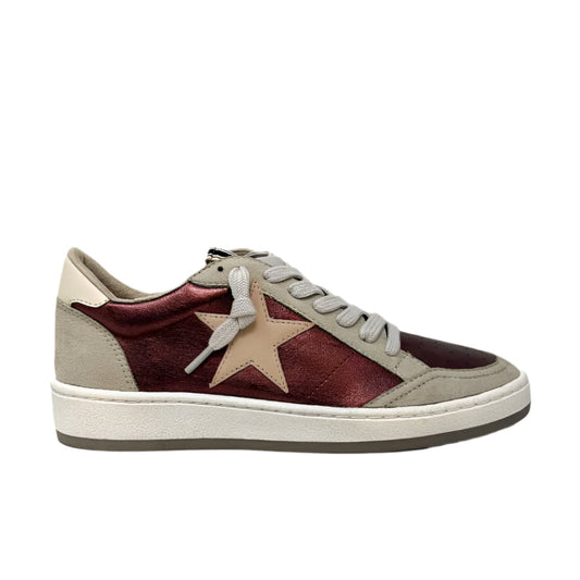 Paz Sneaker - Dark Red