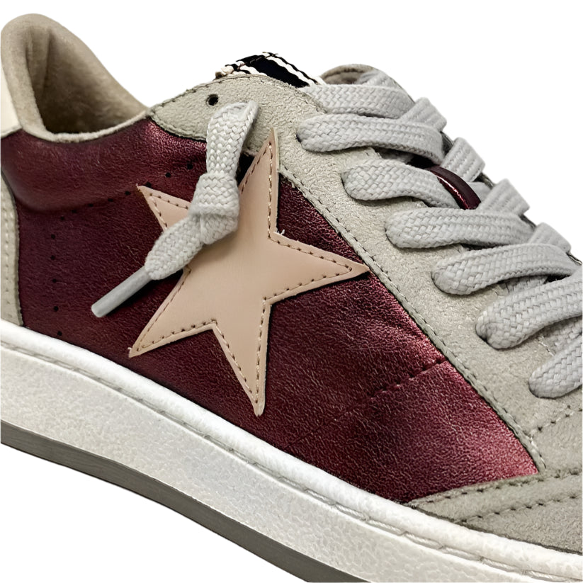 Paz Sneaker - Dark Red