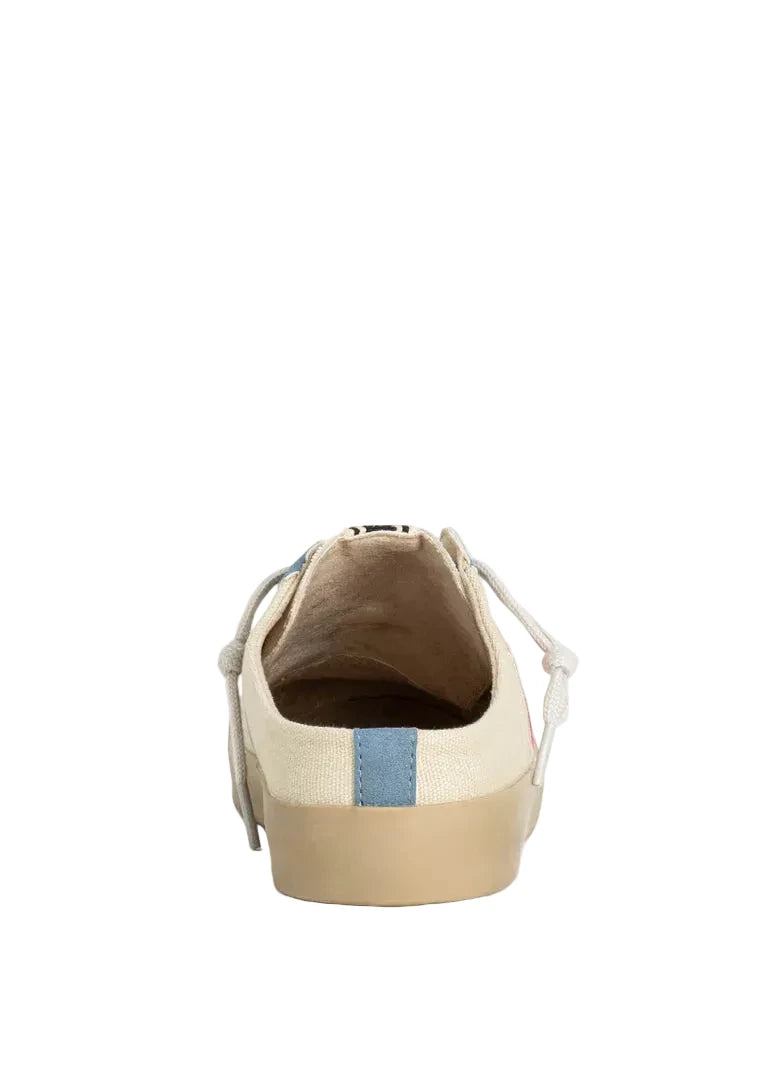 Polka Sneaker - Beige Canvas