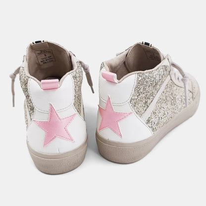 Riley Sneaker - Pearl Glitter