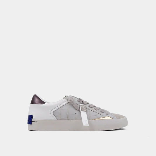 Ruby Sneaker - Grey Croco