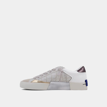 Ruby Sneaker - Grey Croco