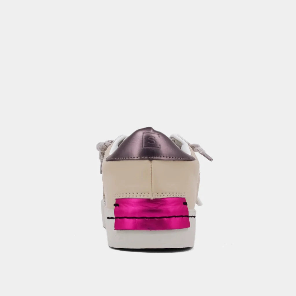 Ruby Sneaker - Taupe Croco