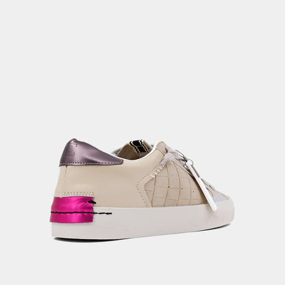 Ruby Sneaker - Taupe Croco