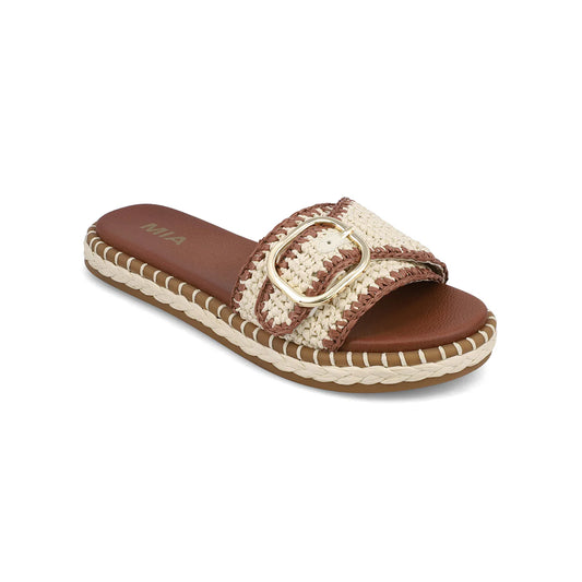 Mia Sabriel Sandal - Bone/Cognac