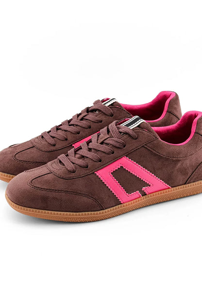 Saffron Sneaker - Brown