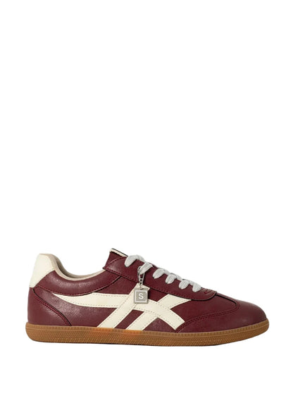 Sasha Sneaker - Burgundy