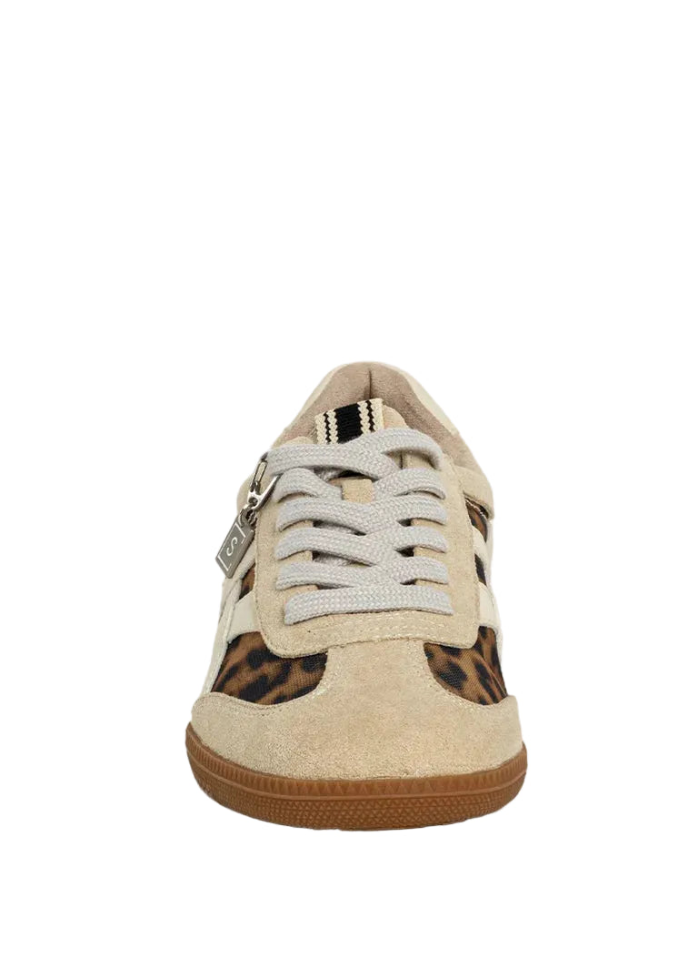 Sasha Sneaker - Leopard Mesh