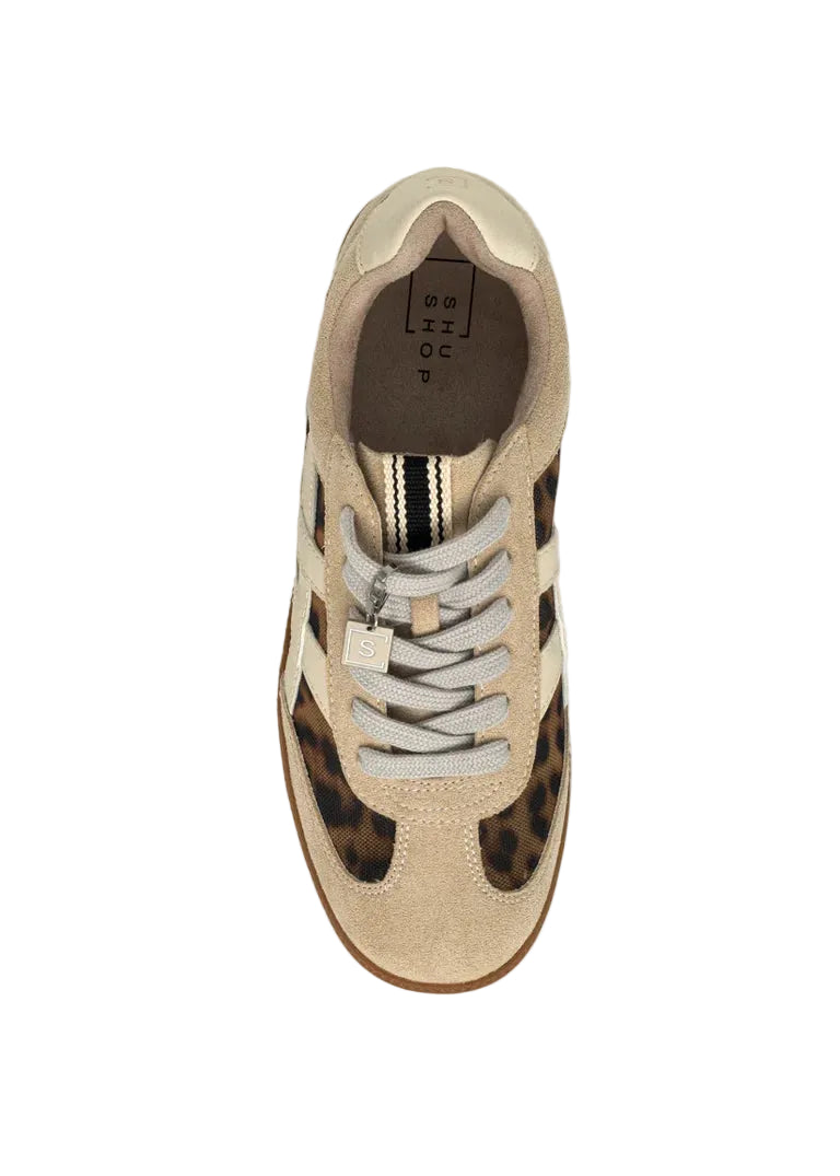 Sasha Sneaker - Leopard Mesh