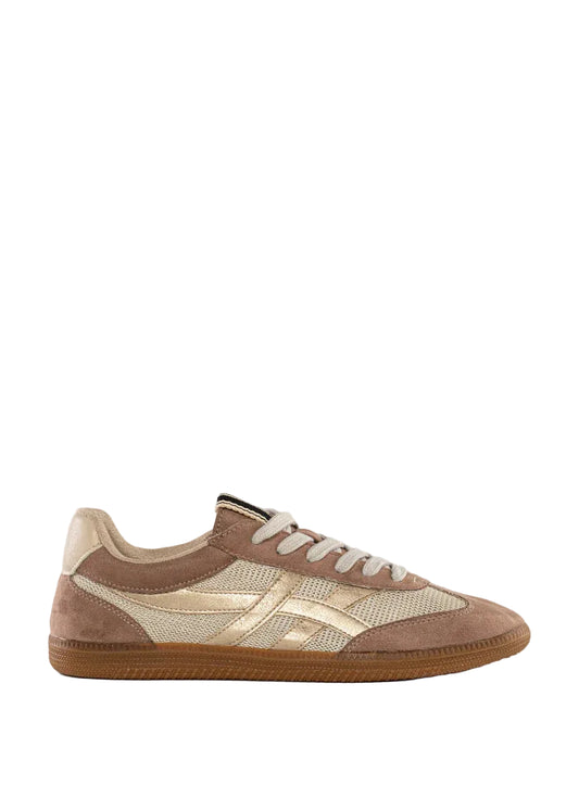Sasha Sneaker - Taupe Suede