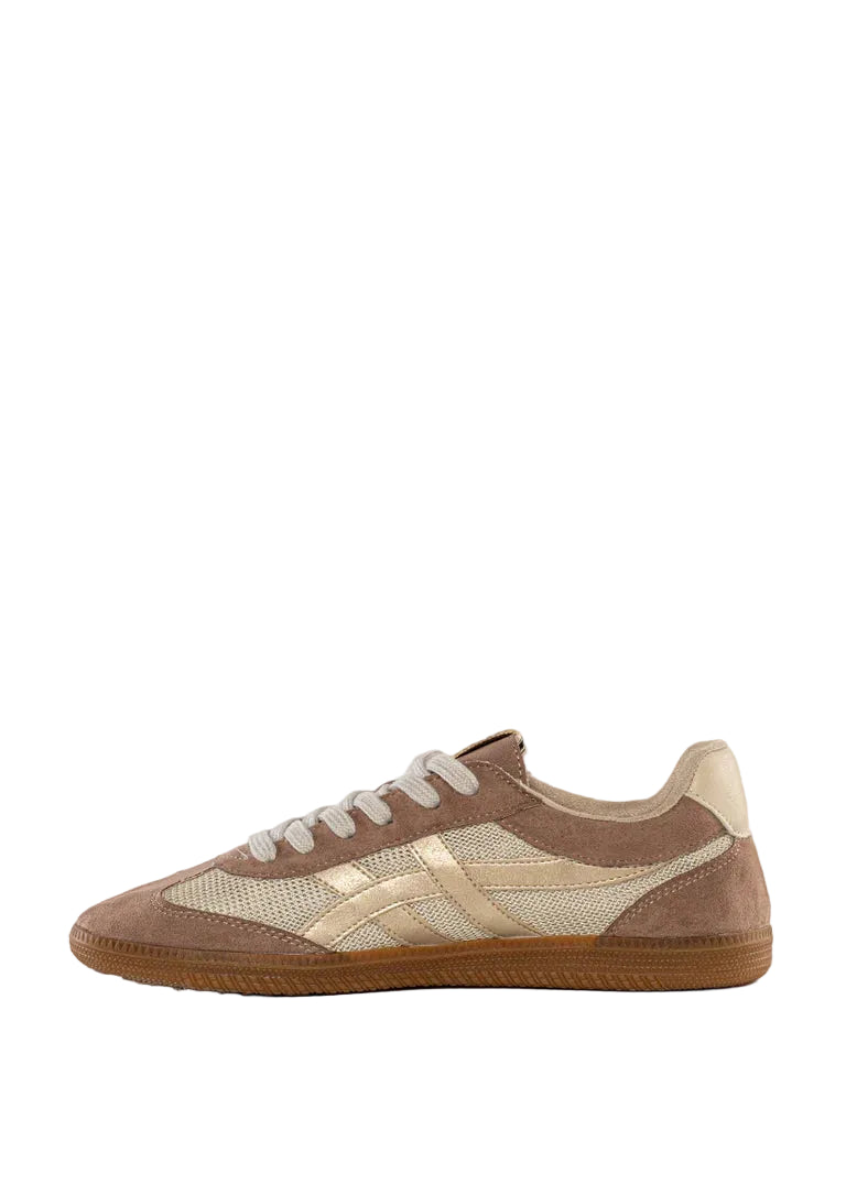 Sasha Sneaker - Taupe Suede