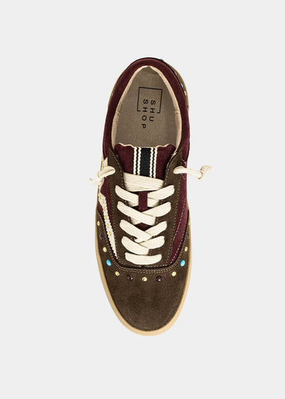 Sierra Sneaker - Dark red Sneaker