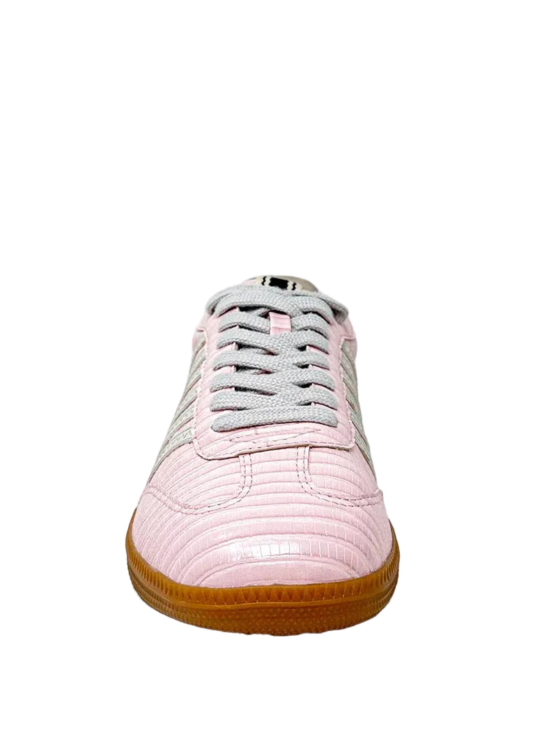 Stevie Sneaker - Pink Lizard