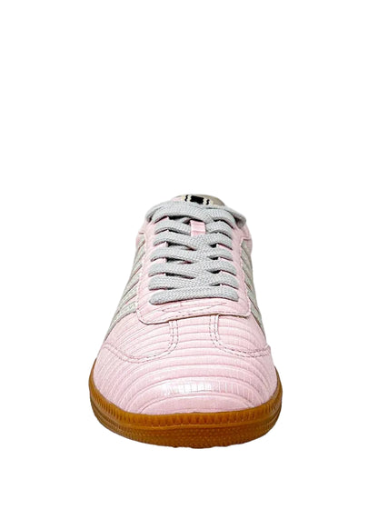 Stevie Sneaker - Pink Lizard
