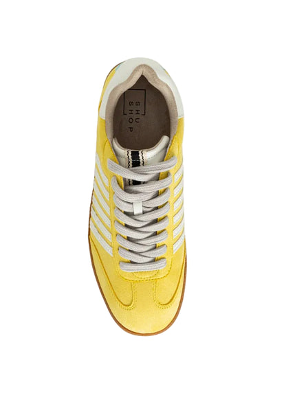Stevie Sneaker - Yellow Suede