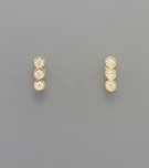 CZ Bar Studs - Assorted