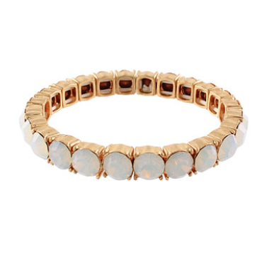 Pave Stone Bracelet - Cloud