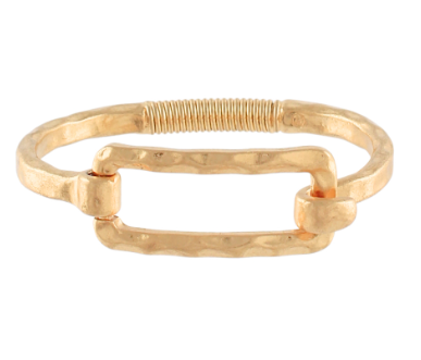 Rectangle Hammered Bracelet - Assorted
