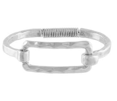 Rectangle Hammered Bracelet - Assorted