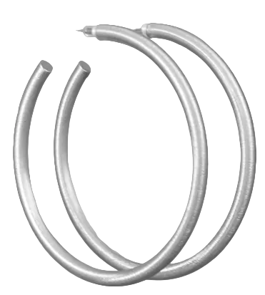 65MM Open Hoops - Assorted