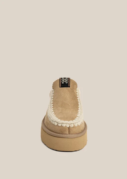 Trinity Platform Clog - Natural