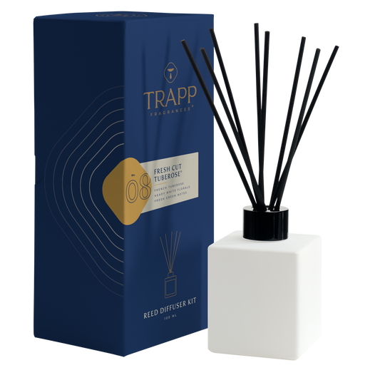 No. 8 Fresh Cut Tuberose - 4oz Reed Diffuser Kit