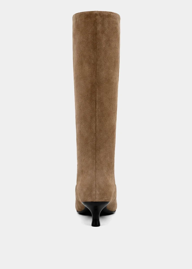 Yvonne Boot - Taupe Suede