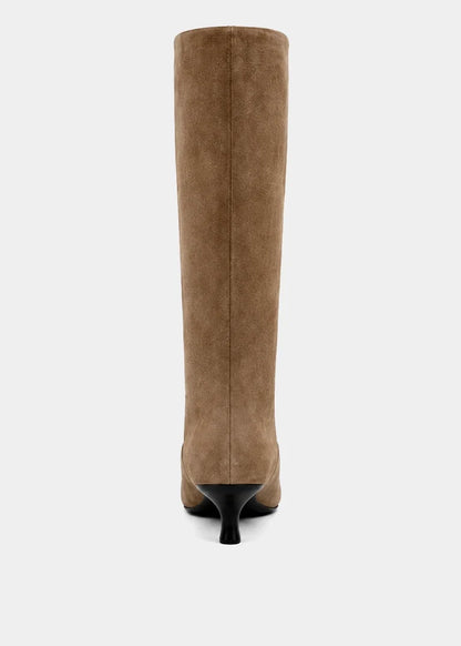 Yvonne Boot - Taupe Suede