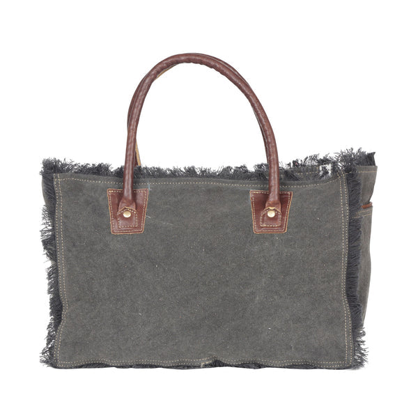 Articulate Canvas & Hairon Bag