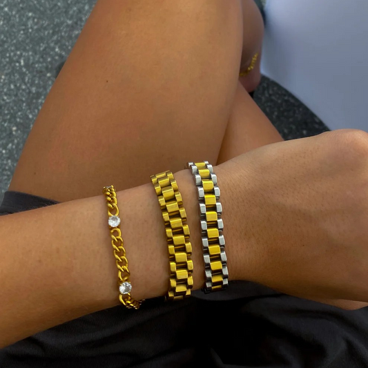 Two-Toned Watch Band