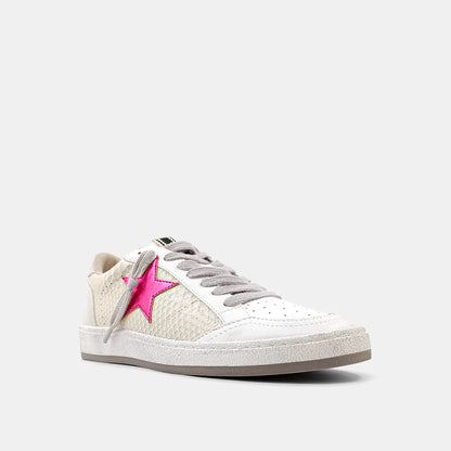 A Paz Sneaker - Cherry