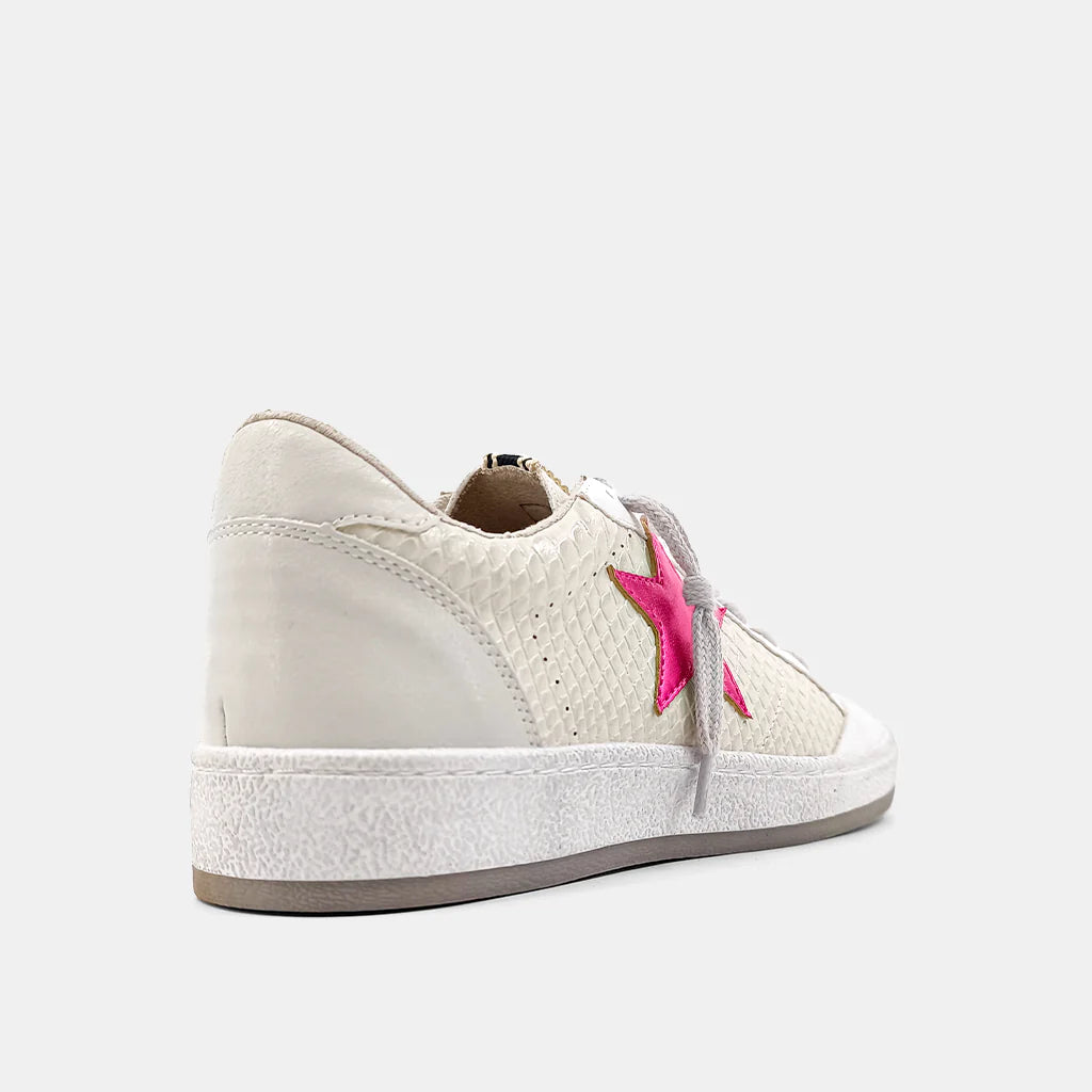 A Paz Sneaker - Cherry