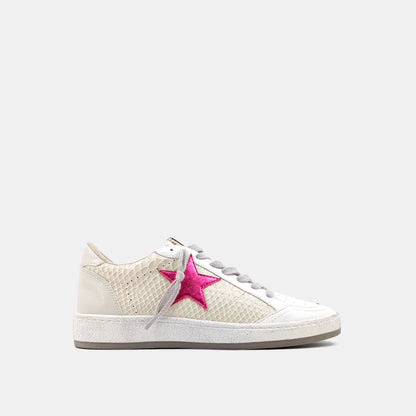 A Paz Sneaker - Cherry