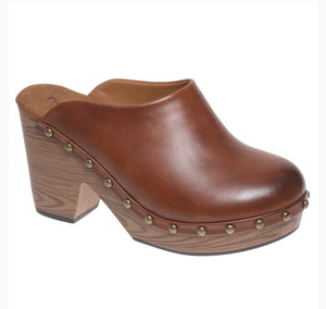 Pam Wedge Bootie-Whiskey